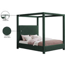 Meridian Eden Green Boucle Fabric King Bed (3 Boxes) IMAGE 7