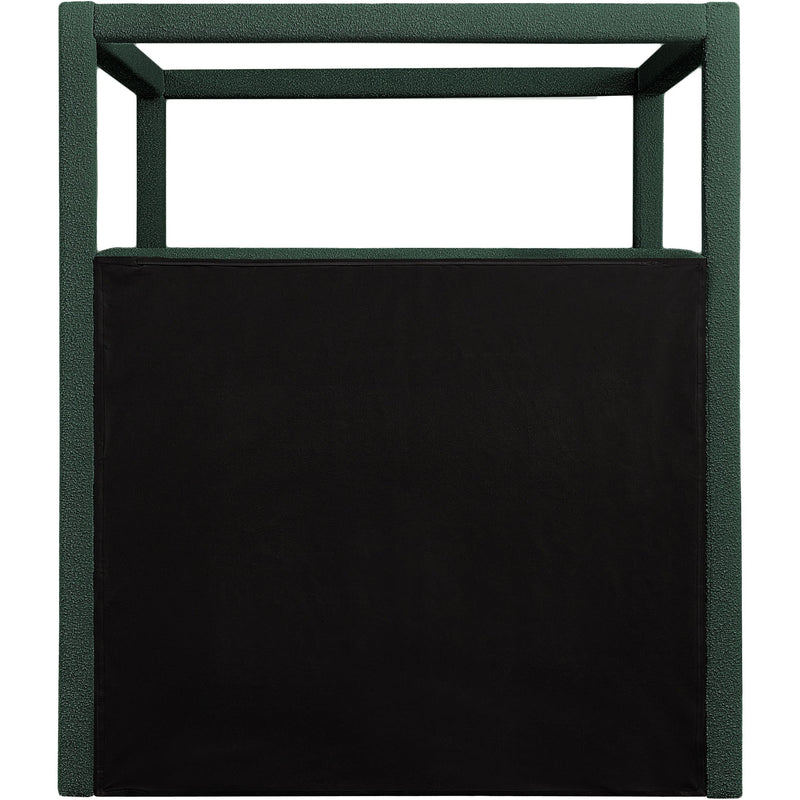 Meridian Eden Green Boucle Fabric Queen Bed (3 Boxes) IMAGE 5