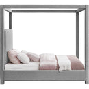 Meridian Eden Grey Boucle Fabric Queen Bed (3 Boxes) IMAGE 4