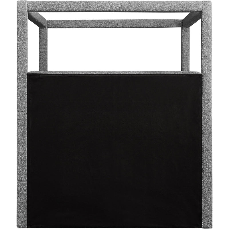 Meridian Eden Grey Boucle Fabric Queen Bed (3 Boxes) IMAGE 5