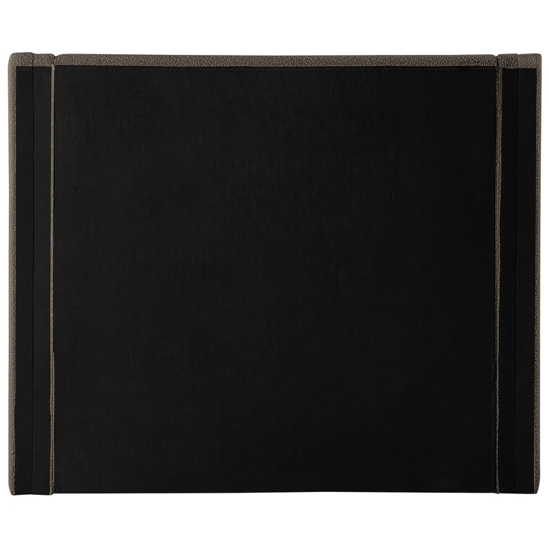 Meridian Halton Brown Boucle Fabric Queen Bed (3 Boxes) IMAGE 6