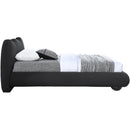 Meridian Hyde Black Boucle Fabric Twin Bed (3 Boxes) IMAGE 8