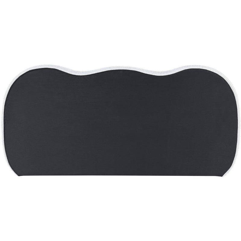 Meridian Hyde Cream Boucle Fabric Full Bed (3 Boxes) IMAGE 9