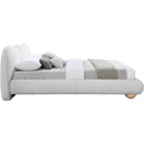 Meridian Hyde Cream Boucle Fabric Queen Bed (3 Boxes) IMAGE 7