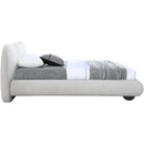 Meridian Hyde Cream Boucle Fabric Twin Bed (3 Boxes) IMAGE 8