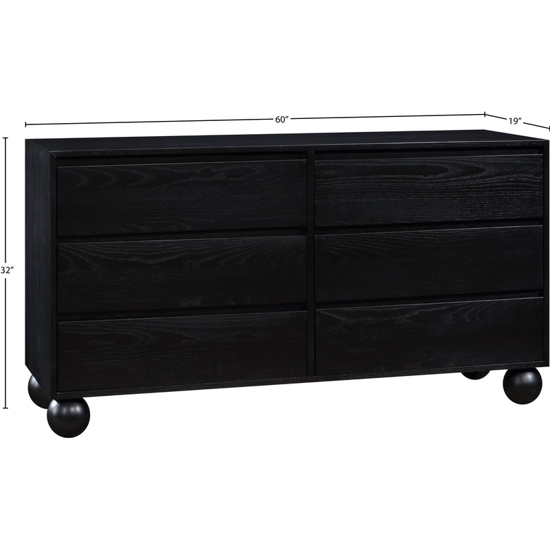 Meridian Kent Black Dresser IMAGE 12