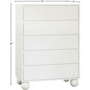 Meridian Kent Cream Chest IMAGE 10