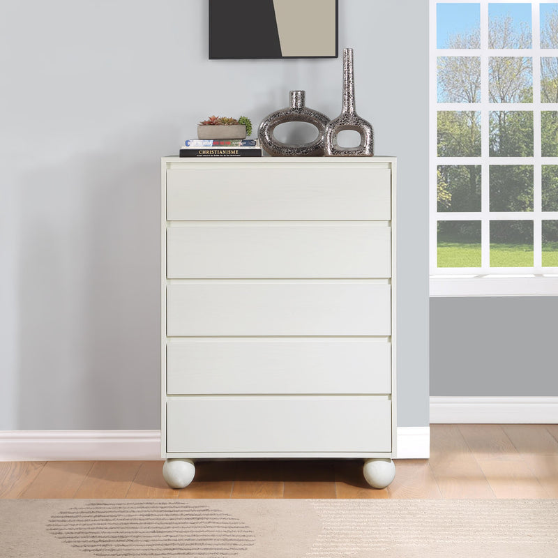 Meridian Kent Cream Chest IMAGE 2