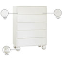 Meridian Kent Cream Chest IMAGE 9