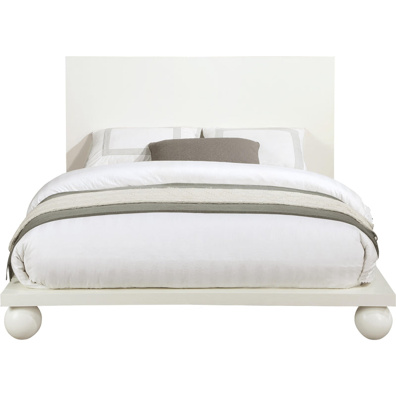 Meridian Kent Cream King Bed (3 Boxes) IMAGE 4