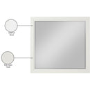 Meridian Kent Cream Mirror IMAGE 5