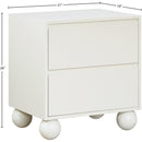 Meridian Kent Cream Night Stand IMAGE 10
