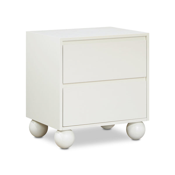 Meridian Kent Cream Night Stand IMAGE 1