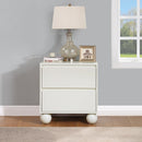 Meridian Kent Cream Night Stand IMAGE 2
