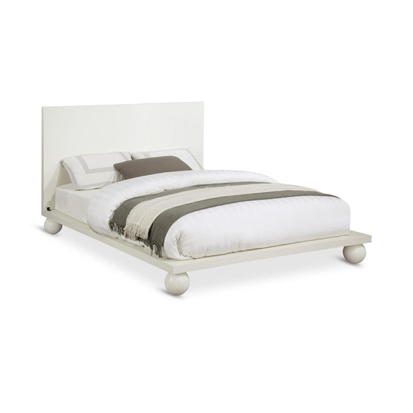 Meridian Kent Cream Queen Bed (3 Boxes) IMAGE 1