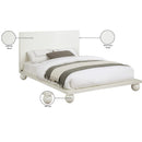 Meridian Kent Cream Queen Bed (3 Boxes) IMAGE 8