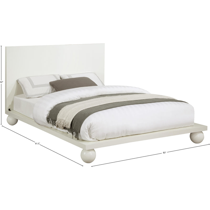 Meridian Kent Cream Queen Bed (3 Boxes) IMAGE 9