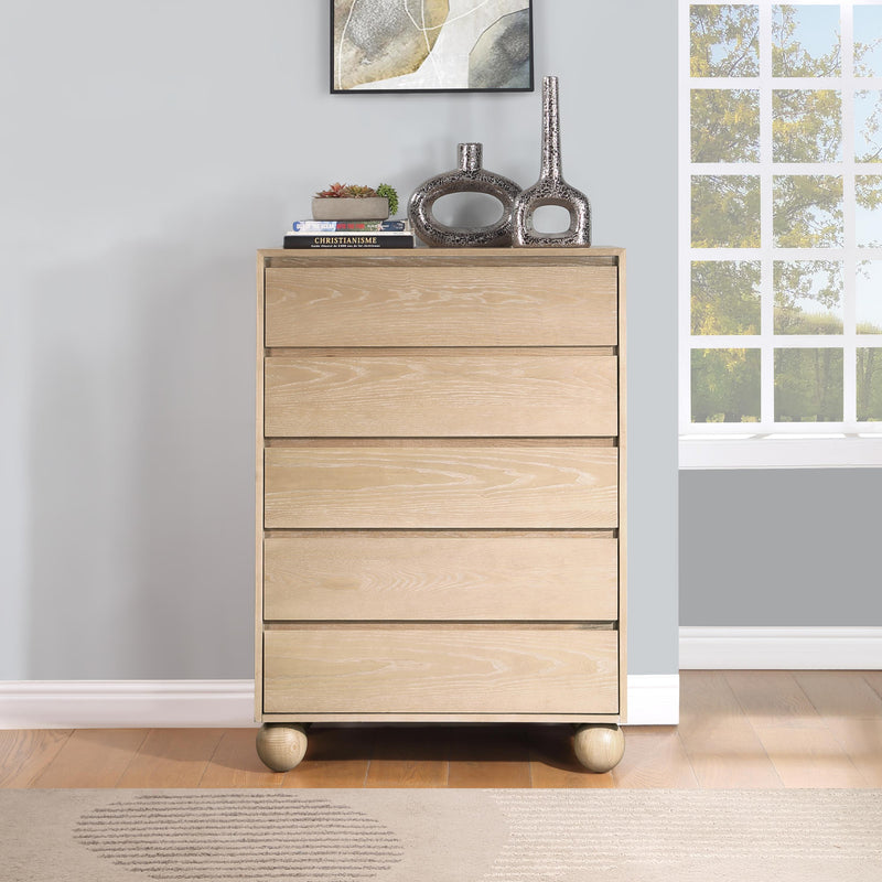 Meridian Kent Natural Chest IMAGE 2