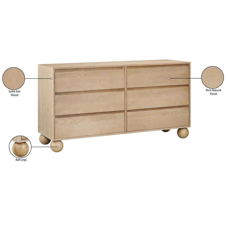 Meridian Kent Natural Dresser IMAGE 11