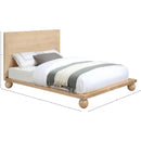 Meridian Kent Natural King Bed (3 Boxes) IMAGE 9
