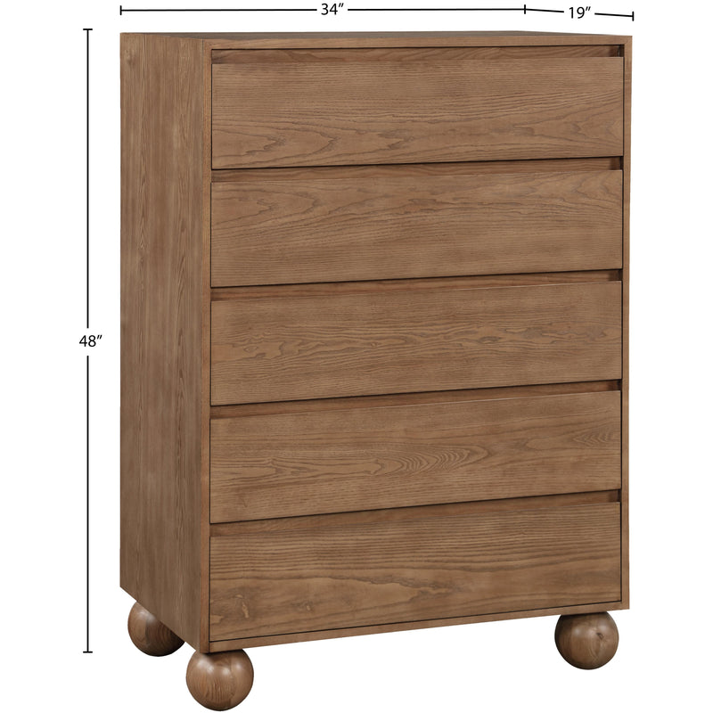Meridian Kent Walnut Chest IMAGE 10