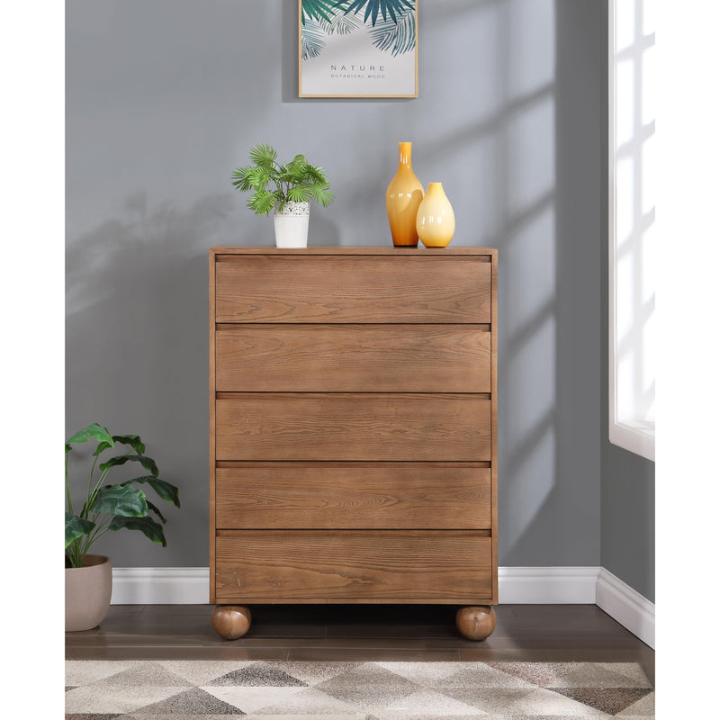Meridian Kent Walnut Chest IMAGE 2