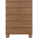 Meridian Kent Walnut Chest IMAGE 3