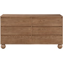Meridian Kent Walnut Dresser IMAGE 4