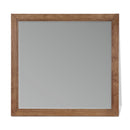 Meridian Kent Walnut Mirror IMAGE 1