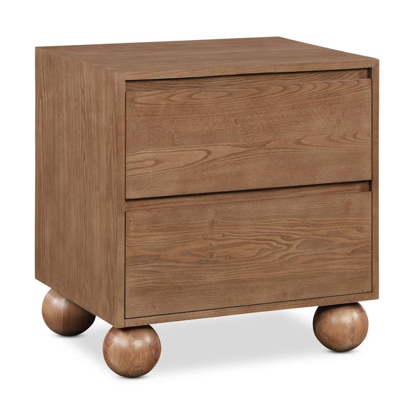 Meridian Kent Walnut Night Stand IMAGE 1