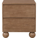 Meridian Kent Walnut Night Stand IMAGE 3