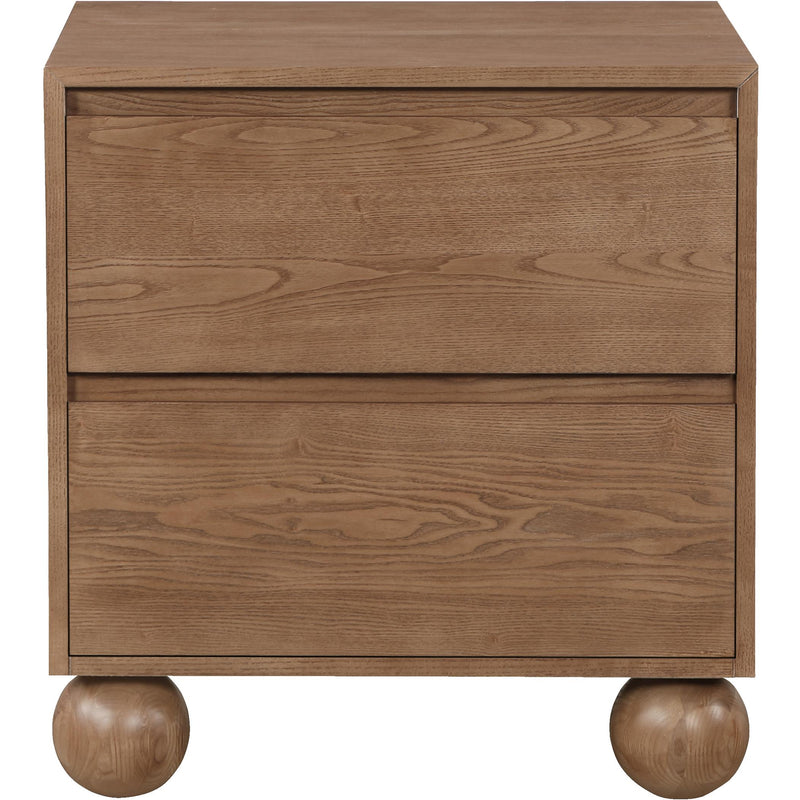 Meridian Kent Walnut Night Stand IMAGE 3