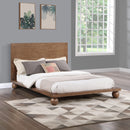 Meridian Kent Walnut Queen Bed (3 Boxes) IMAGE 2
