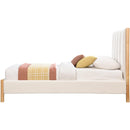 Meridian Kona Cream Polyester Fabric Twin Bed IMAGE 4