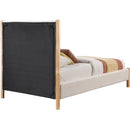 Meridian Kona Cream Polyester Fabric Twin Bed IMAGE 5