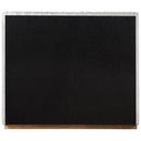 Meridian Logan Cream Linen Textured Fabric Queen Bed IMAGE 5