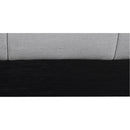 Meridian Lucia Grey Linen Textured Fabric King Bed IMAGE 7