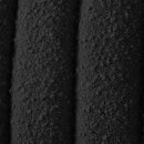 Meridian Nash Black Boucle Fabric King Bed IMAGE 7