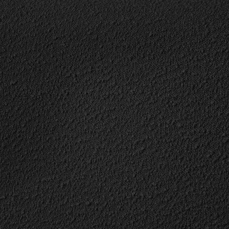 Meridian Nash Black Boucle Fabric Queen Bed IMAGE 8