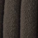 Meridian Nash Brown Boucle Fabric King Bed IMAGE 7