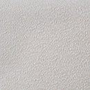 Meridian Nash Cream Boucle Fabric Twin Bed IMAGE 8