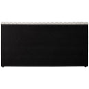 Meridian Nico Cream Velvet Full Bed IMAGE 6