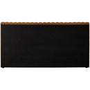 Meridian Nico Saddle Velvet Queen Bed IMAGE 6