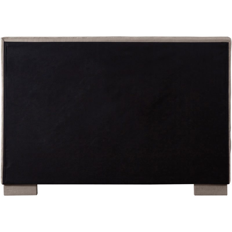 Meridian Paxton Beige Chenille Fabric Full Bed (3 Boxes) IMAGE 6