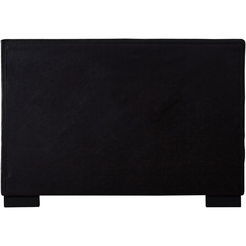 Meridian Paxton Black Chenille Fabric Full Bed (3 Boxes) IMAGE 6