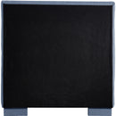 Meridian Paxton Light Blue Chenille Fabric Twin Bed (3 Boxes) IMAGE 6