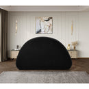 Meridian Rudy Black Teddy Fabric King Bed IMAGE 8