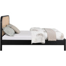Meridian Siena Black Ash Wood King Bed (3 Boxes) IMAGE 4