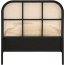 Meridian Siena Black Ash Wood Twin Bed (3 Boxes) IMAGE 5