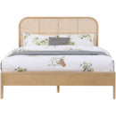 Meridian Siena Natural Ash Wood Full Bed (3 Boxes) IMAGE 3
